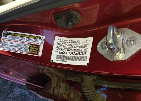 2010 Honda Civic Lx from USA, damaged, VIN 2HGFA1F5XAH587581